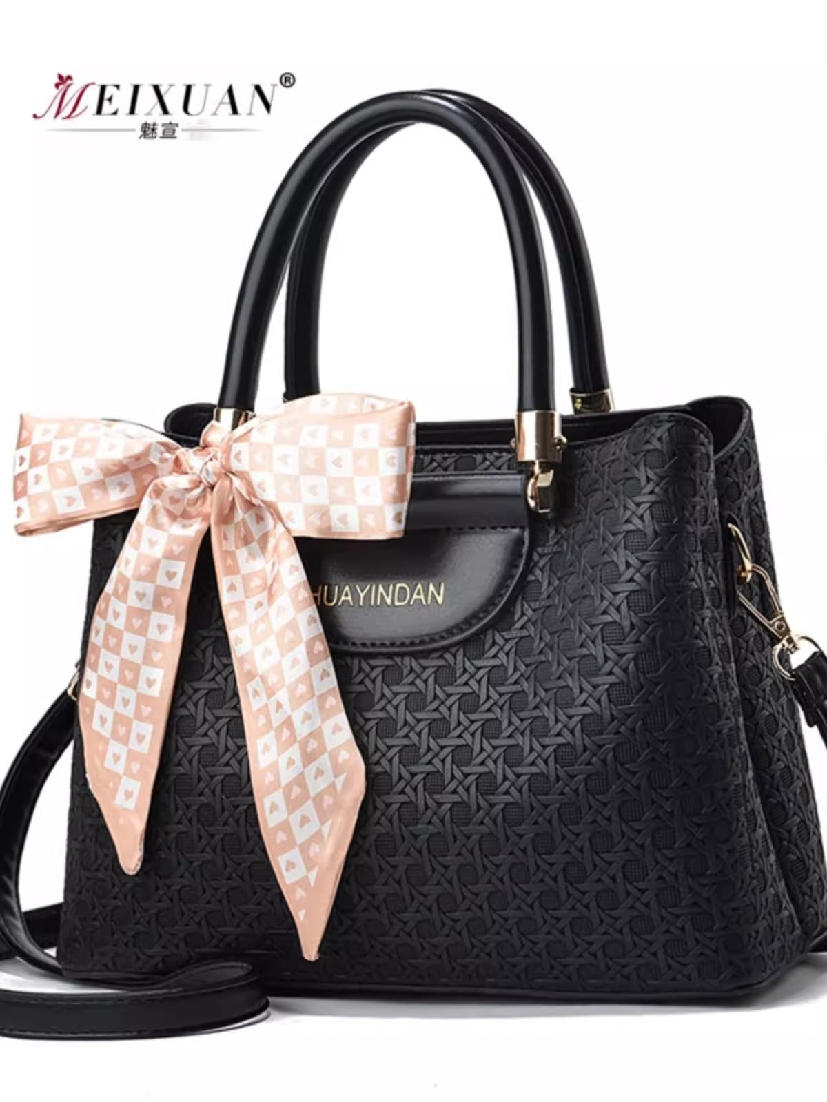 Importé - Sac À Main Femme A Bandoulière Tendance Avec Noeud