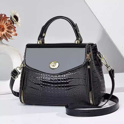 Importé - Petit Sac À Main Bandoulière Décontracté PU Verni