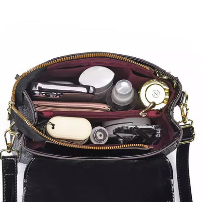 Importé - Petit Sac À Main Bandoulière Décontracté PU Verni
