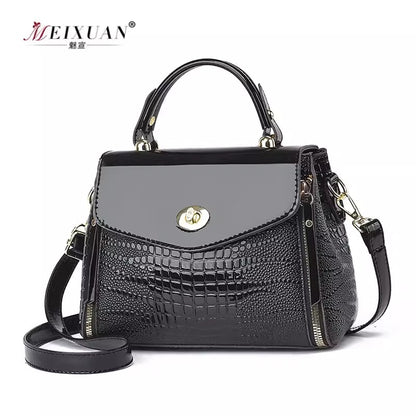 Importé - Petit Sac À Main Bandoulière Décontracté PU Verni