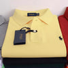 Importé - T-Shirt Polo Homme Manches Courtes 100% Coton