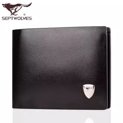 Importé - Portefeuille Homme en Cuir Véritable Haut De Gamme