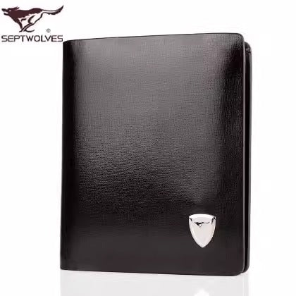 Importé - Portefeuille Homme en Cuir Véritable Haut De Gamme