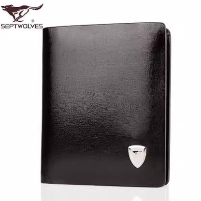 Importé - Portefeuille Homme en Cuir Véritable Haut De Gamme