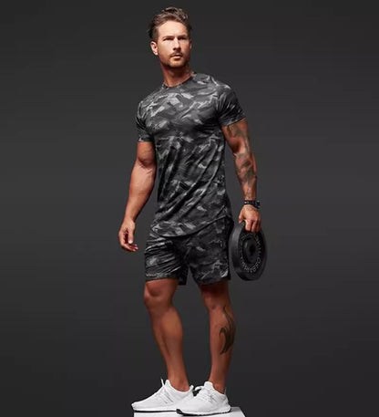 Importé - Short Sport Homme Camouflage Décontracté Style Basket-ball