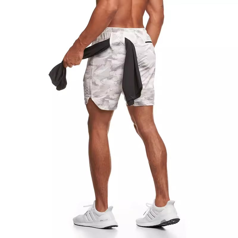 Importé - Short Sport Homme Camouflage Décontracté Style Basket-ball