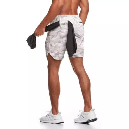 Importé - Short Sport Homme Camouflage Décontracté Style Basket-ball