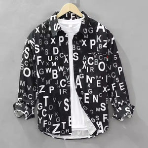 Importé - Chemise Coton Homme Manches Longues Tendance