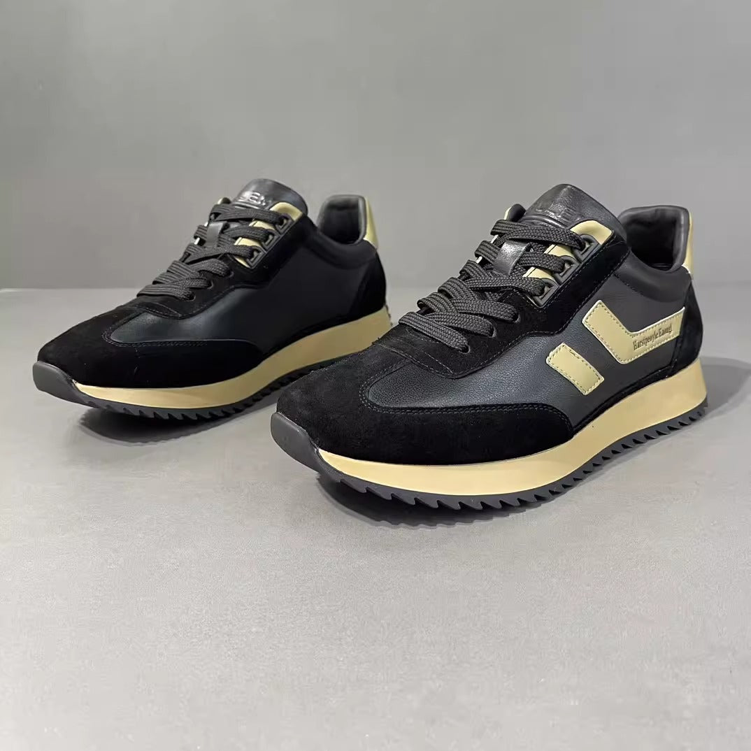 Importé - Chaussure Homme Sport Baskets Forrest Gump 100% Cuir
