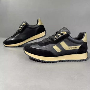 Importé - Chaussure Homme Sport Baskets Forrest Gump 100% Cuir