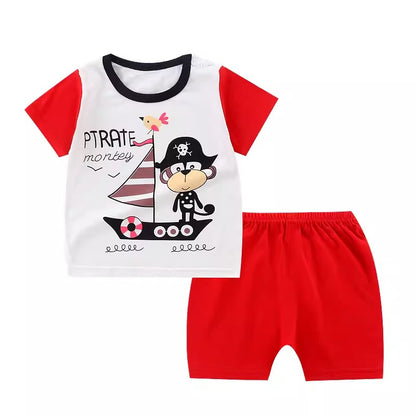 Importé - Ensemble Enfants 3ans Décontracté 100% Coton Manche courtes