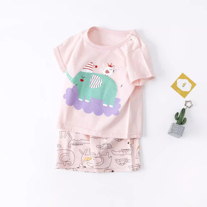 Importé - Ensemble Enfants 3ans Décontracté 100% Coton Manche courtes