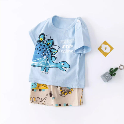 Importé - Ensemble Enfants 3ans Décontracté 100% Coton Manche courtes