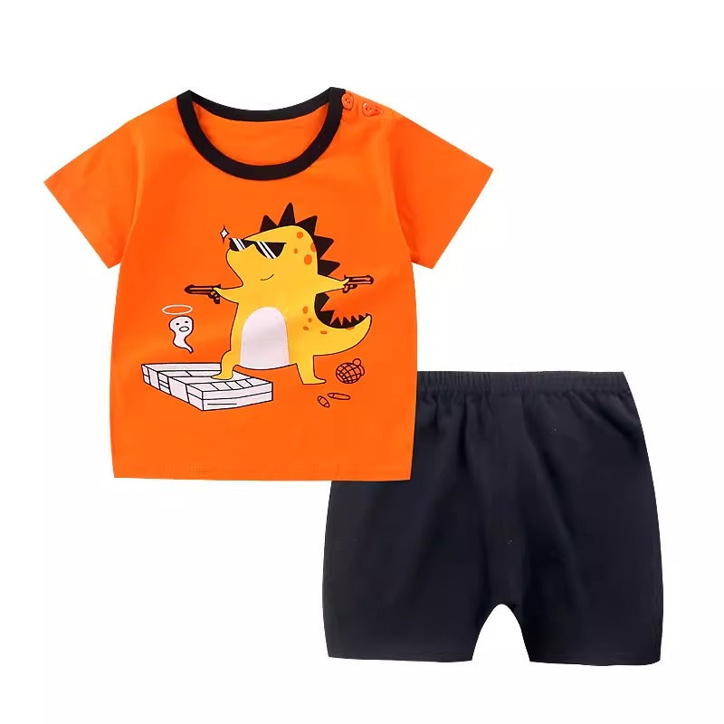 Importé - Ensemble Enfants 3ans Décontracté 100% Coton Manche courtes