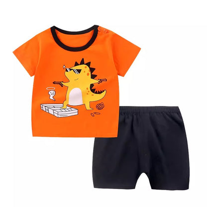 Importé - Ensemble Enfants 3ans Décontracté 100% Coton Manche courtes