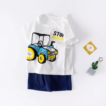 Importé - Ensemble Enfants 3ans Décontracté 100% Coton Manche courtes