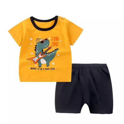 Importé - Ensemble Enfants 3ans Décontracté 100% Coton Manche courtes