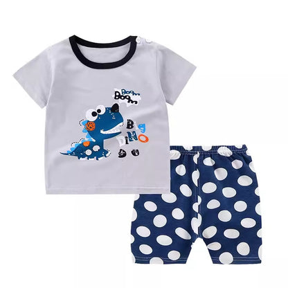 Importé - Ensemble Enfants 3ans Décontracté 100% Coton Manche courtes