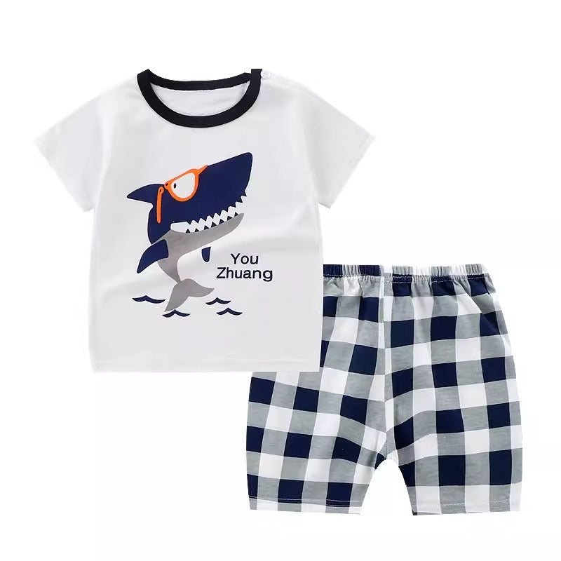 Importé - Ensemble Enfants 3ans Décontracté 100% Coton Manche courtes