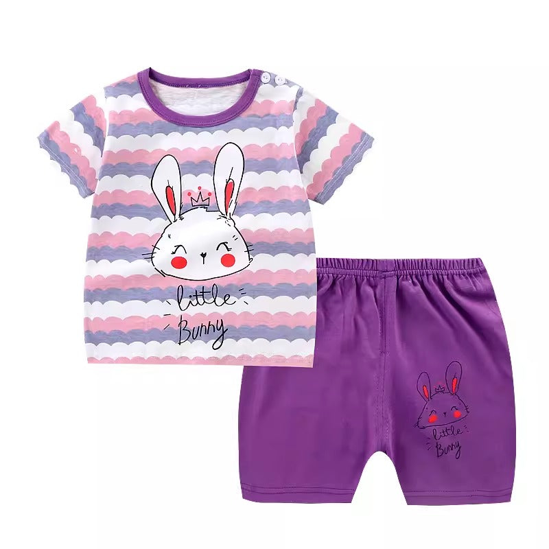 Importé - Ensemble Enfants 3ans Décontracté 100% Coton Manche courtes