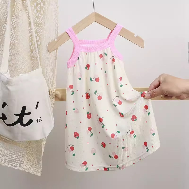 Importé - Robe Fillette Décontracté Sans Manche