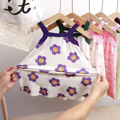 Importé - Robe Fillette Décontracté Sans Manche