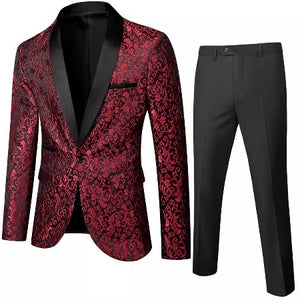 Importé - Ensemble Smoking Costume Slim Homme 2 Pièces