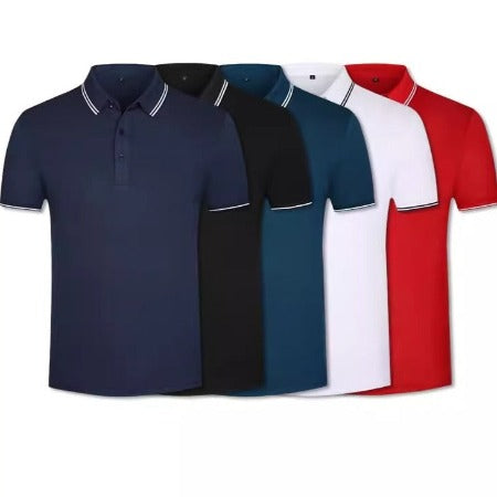 Importé -  T-Shirt Polo Homme Manches Courtes Décontracté Tendance