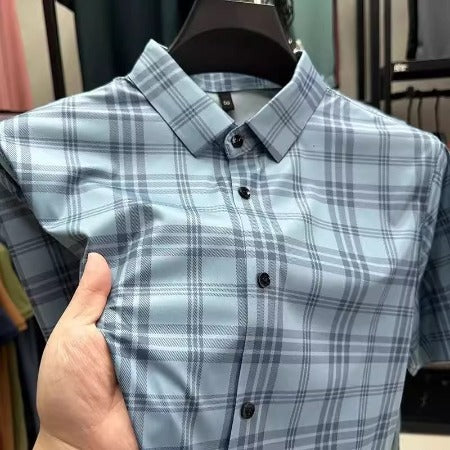 Importé - Chemise Homme Manches Courtes Tendance