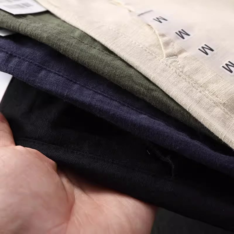 Importé - Pantalon Homme Confortable 100% Lin Tendance