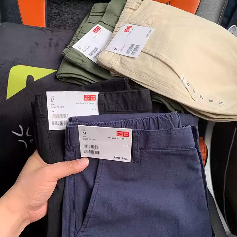 Importé - Pantalon Homme Confortable 100% Lin Tendance
