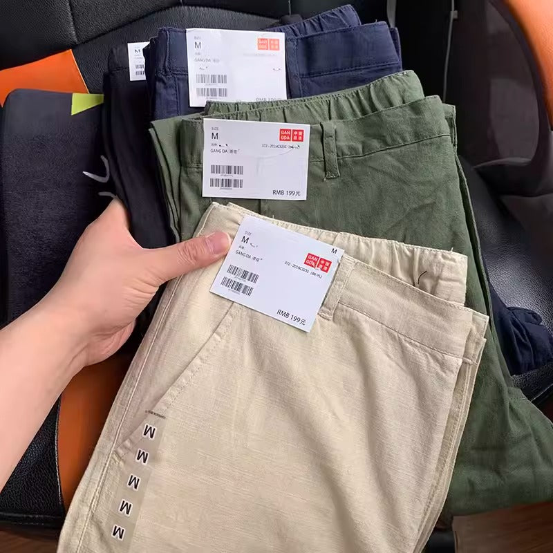 Importé - Pantalon Homme Confortable 100% Lin Tendance