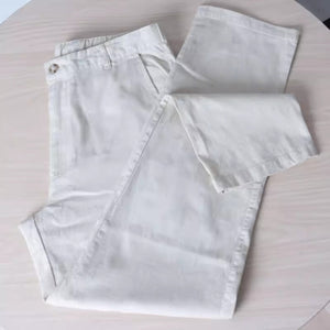 Importé - Pantalon 100% Lin Décontracté pour Homme