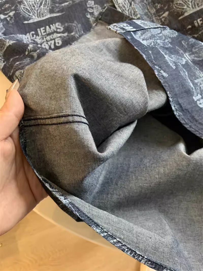 Importé - Chemise Homme 100 % Coton Manches Courtes