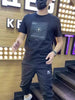 Importé - T-Shirt Homme Slim Manches Courtes Tendance 100% Coton