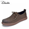 Importé - CLARKS - Chaussure Mocassin Décontracté En Cuir A Lacets