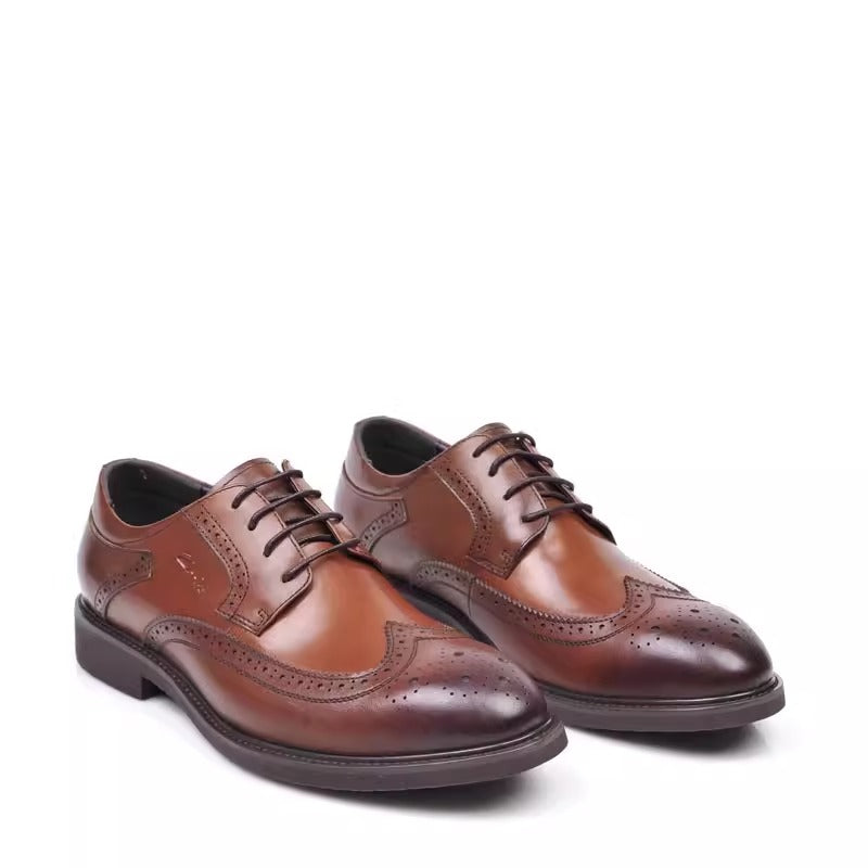 Importé - CLARKS - Chaussure Mode Britannique Décontracté En Cuir A Lacets