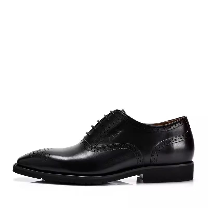 Importé - CLARKS - Chaussure Wing Derbys Décontracté En Cuir A Lacets