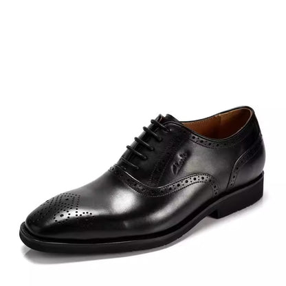 Importé - CLARKS - Chaussure Wing Derbys Décontracté En Cuir A Lacets