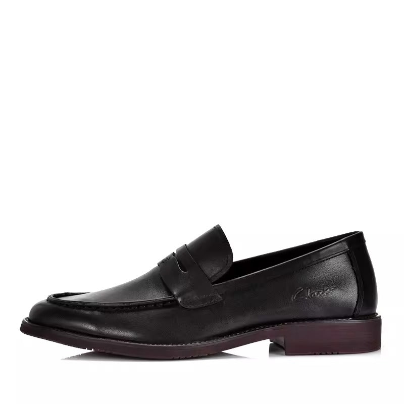 Importé - CLARKS - Chaussure Homme Mocassins Rétro Britanniques En Cuir
