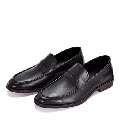 Importé - CLARKS - Chaussure Homme Mocassins Rétro Britanniques En Cuir
