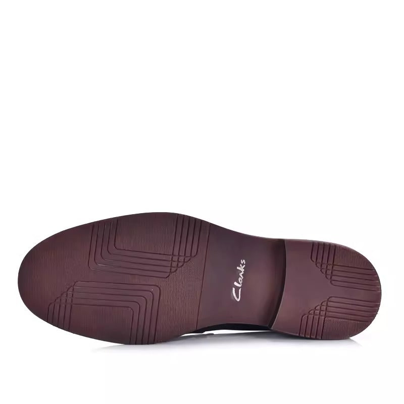 Importé - CLARKS - Chaussure Homme Mocassins Rétro Britanniques En Cuir
