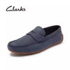 Importé - CLARKS - Chaussure Homme Mocassin Style Tod's Confortable En Cuir Daim