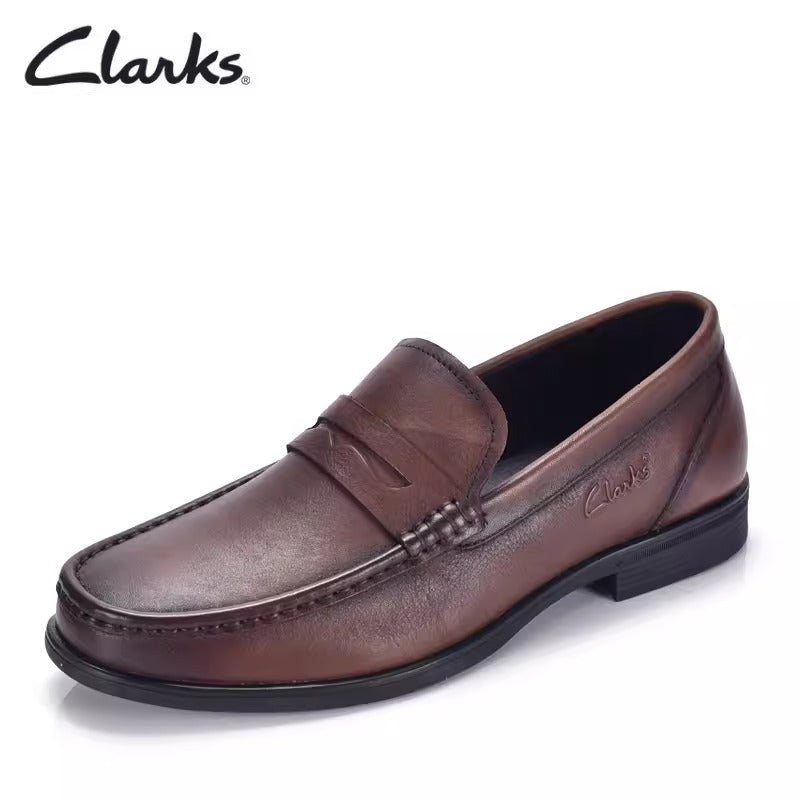 Importé - CLARKS - Chaussure Homme Mocassin Confortable En Cuir