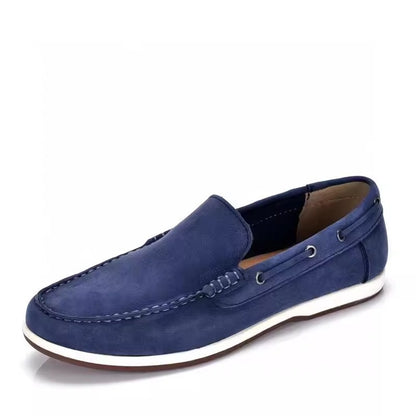 Importé - CLARKS - Chaussure Homme Mocassin Sans Lancet En Cuir Daim