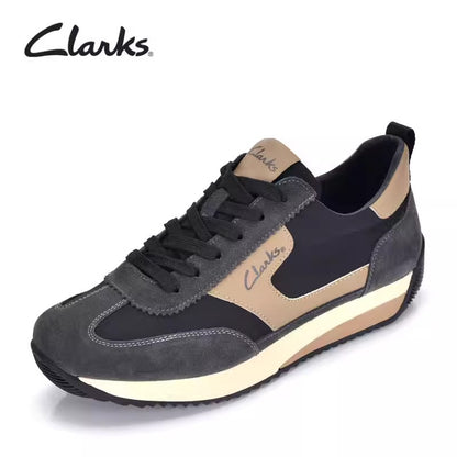 Importé - CLARKS - Chaussure Homme Sport Baskets Décontractées En Cuir