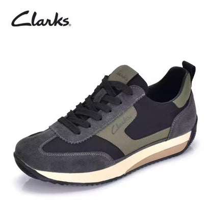 Importé - CLARKS - Chaussure Homme Sport Baskets Décontractées En Cuir