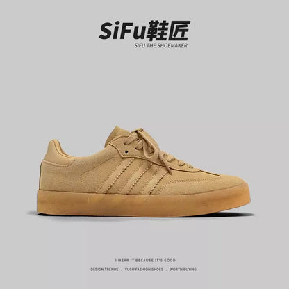 Importé - Chaussure Homme Sport Baskets à Lacets Daim PU