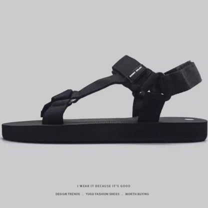 Importé - Chaussure Sandales Tissées Décontracté À Lanières