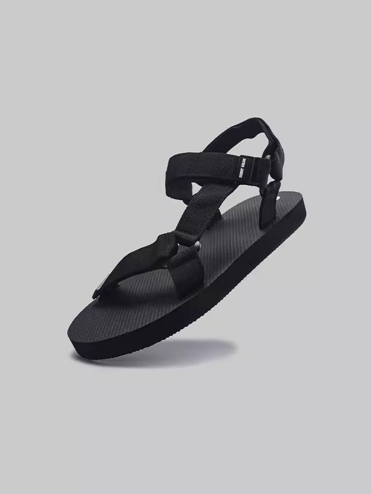 Importé - Chaussure Sandales Tissées Décontracté À Lanières